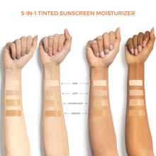 Load image into Gallery viewer, 5-in-1 Tinted Sunscreen Moisturizer