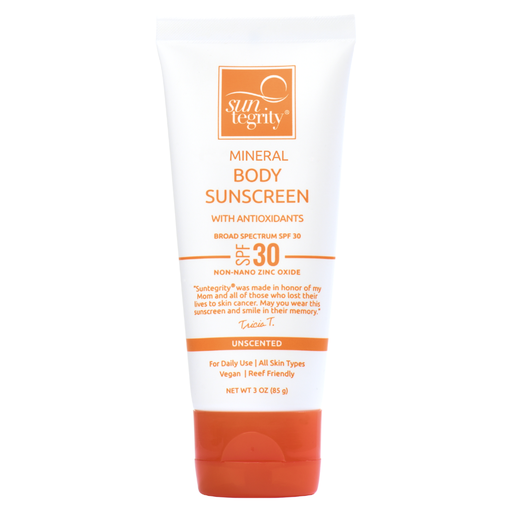 Natural Mineral Body Sunscreen Unscented